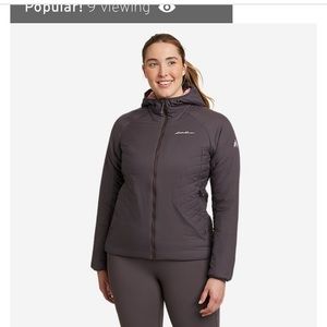 Eddie Bauer Women’s EverTherm Downdraft hooded jacket